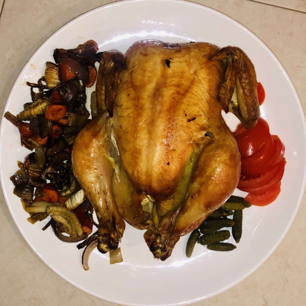 Roasted Chicken with Root Vegetables