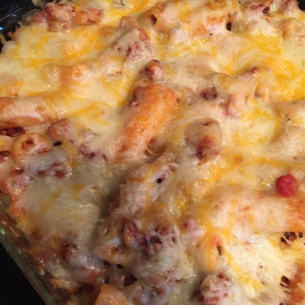 Baked Rigatoni with Italian Sausage and Fennel