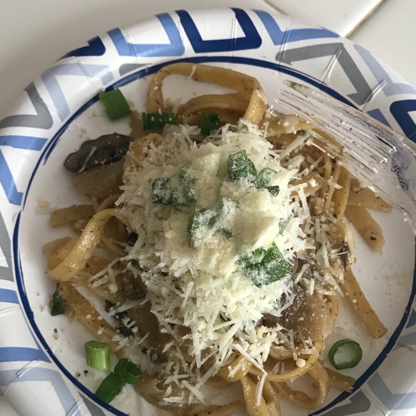 Garlic Mushroom Pasta