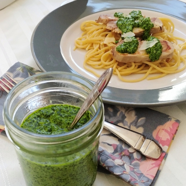 Kale Pesto Alfredo