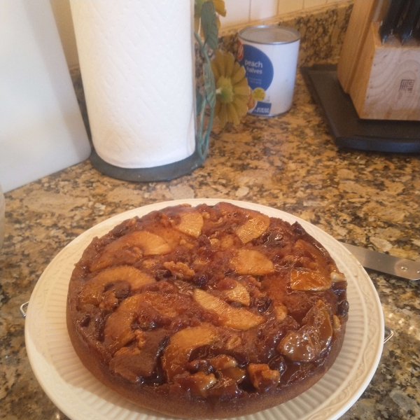 Caramel-Apple Upside-Down Cake