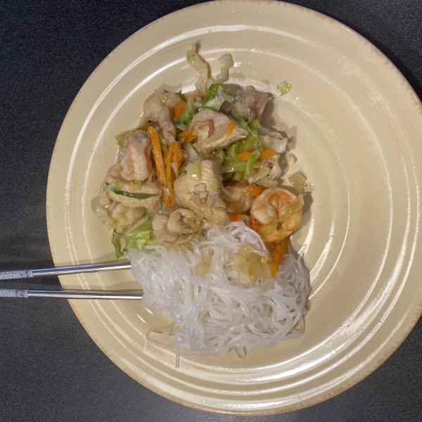 Pork and Shrimp Pancit