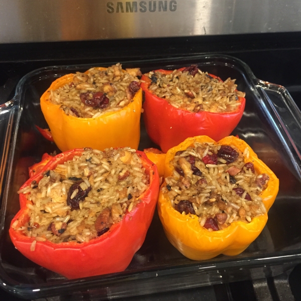 Vegetarian Stuffed Peppers