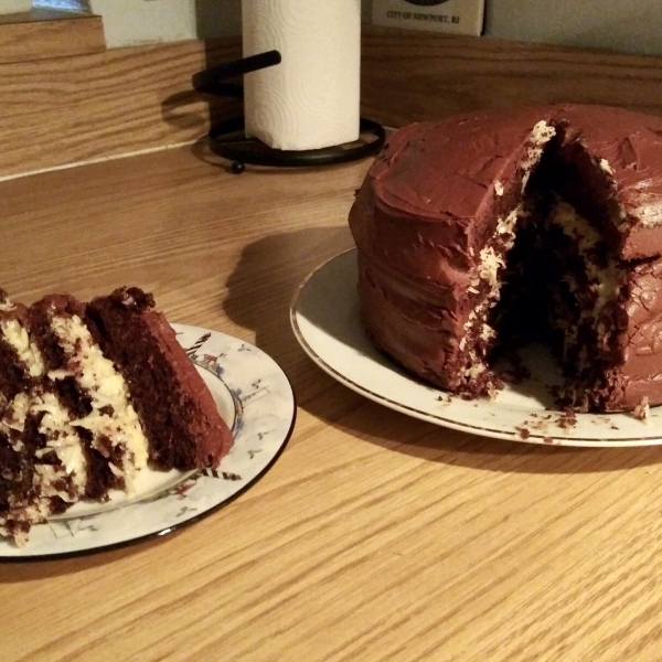 Coconut Chocolate Cake I