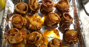 Teriyaki Bacon Wrapped Scallops