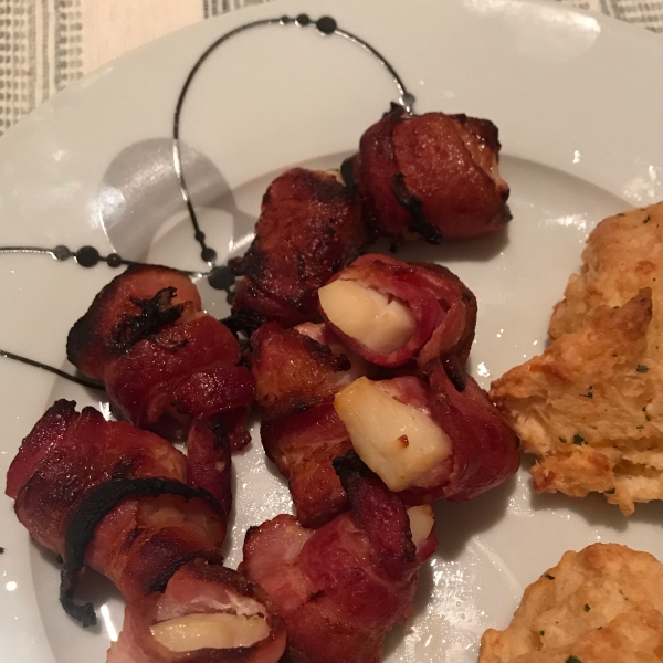 Teriyaki Bacon Wrapped Scallops