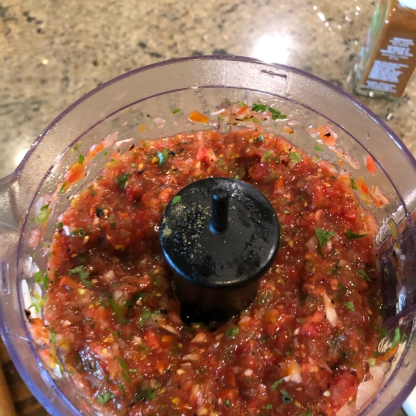 Fire-Roasted Cherry Tomato Salsa