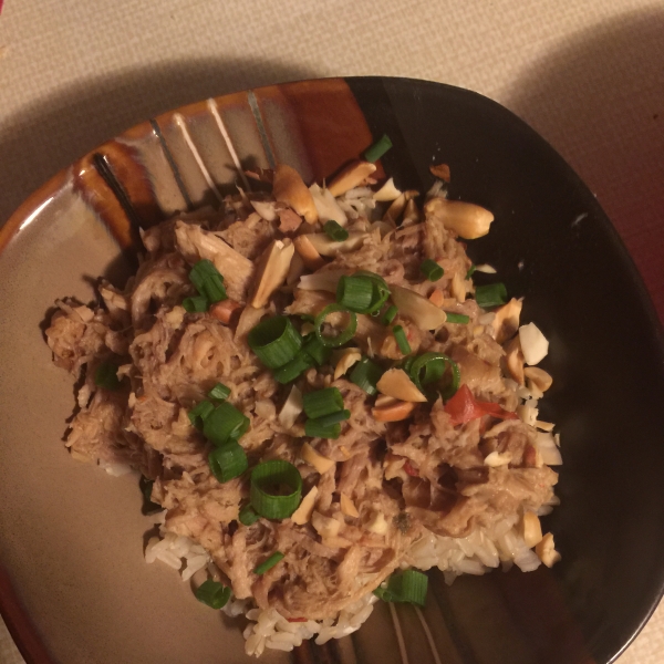 Slow Cooker Thai Pork with Rice