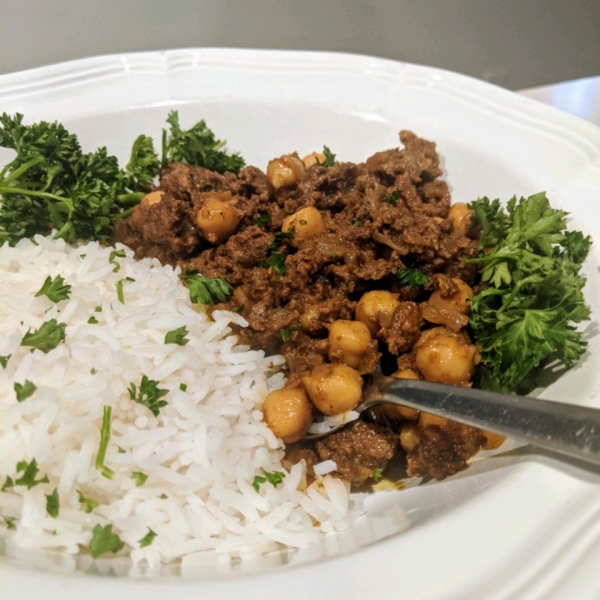 Easy Indian Curried Lamb