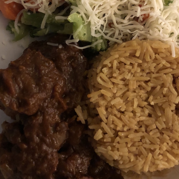 Easy Indian Curried Lamb