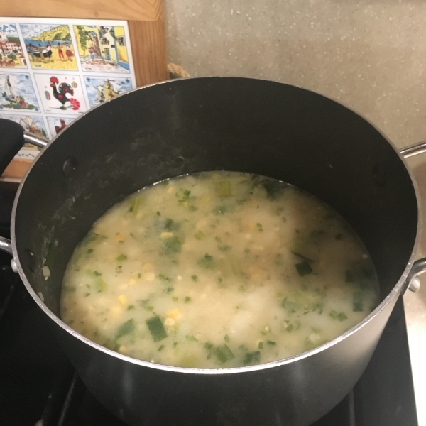 Lactose Free Corn Chowder