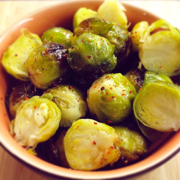 Easy Marinated Brussels Sprouts