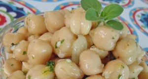 Marinated Chickpeas