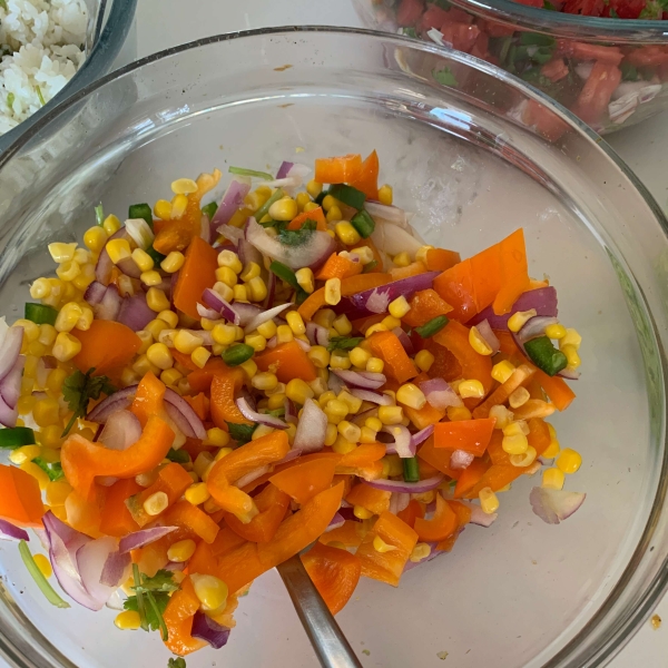 Easy Corn Salsa