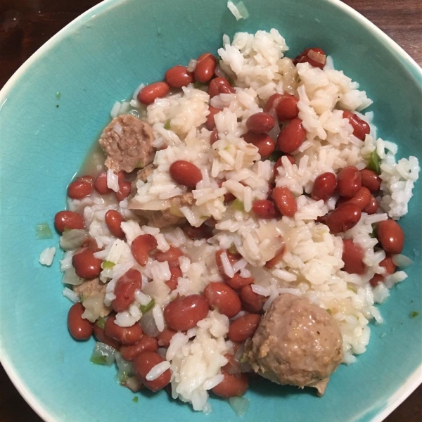 Healthy Red Beans and Rice