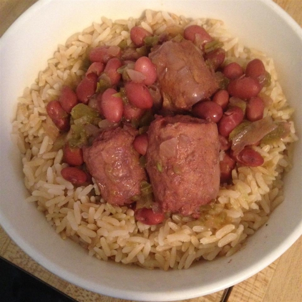 Healthy Red Beans and Rice