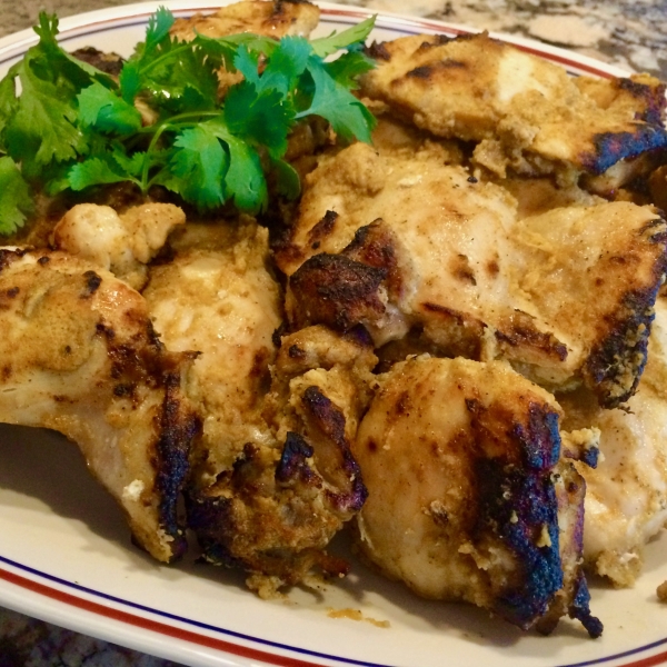 Zesty Broiled Chicken Thighs