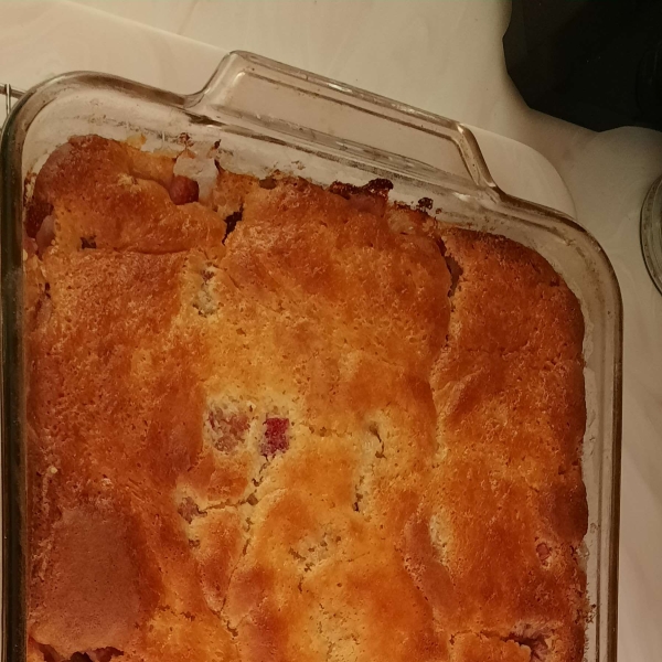 Maryann's Upside Down Rhubarb Cake