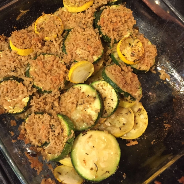 Baked Zucchini de Provence