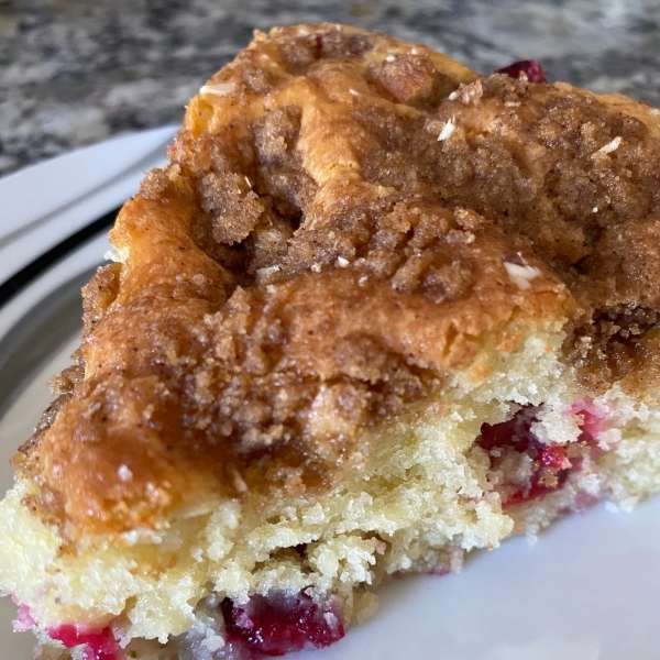 Cranberry Sour Cream Kuchen