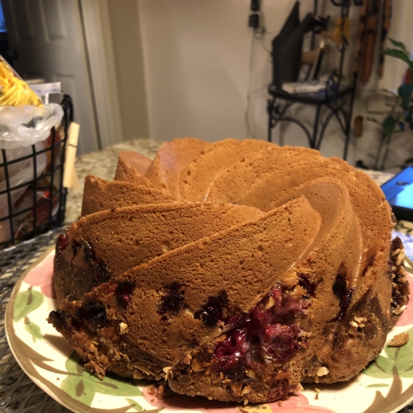 Cranberry Sour Cream Kuchen