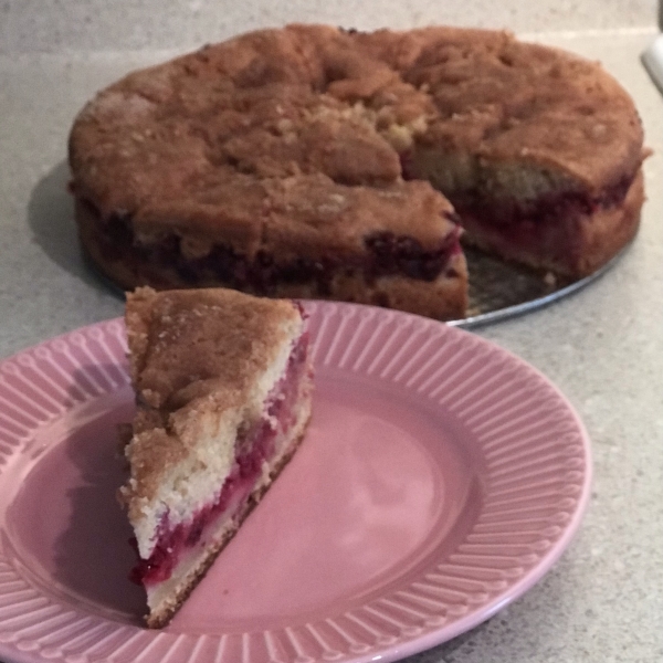 Cranberry Sour Cream Kuchen