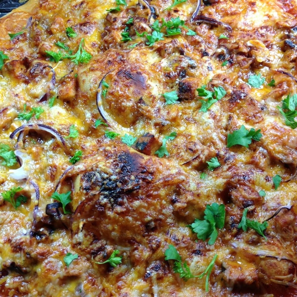 Quick and Easy BBQ Chicken Pizza