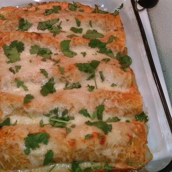 Sweet Pork Enchiladas