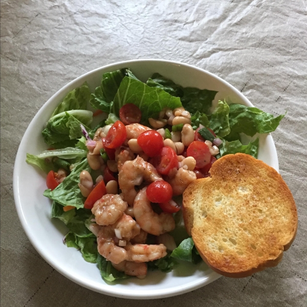 Shrimp and White Bean Salad