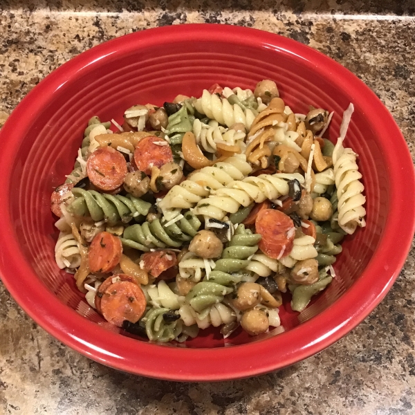 Pasta Chickpea Salad