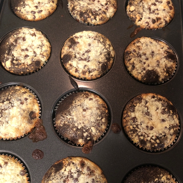 Black Bottom Cupcakes I