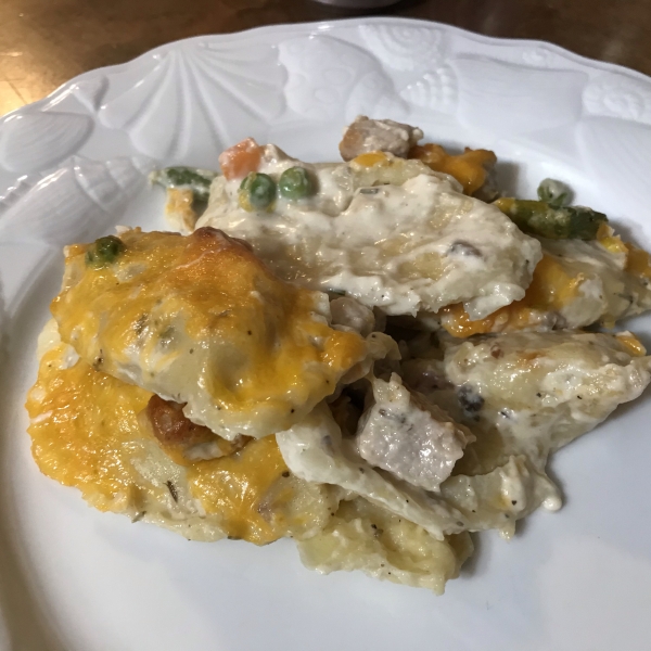 Momma Moots' Pork and Pierogies Casserole