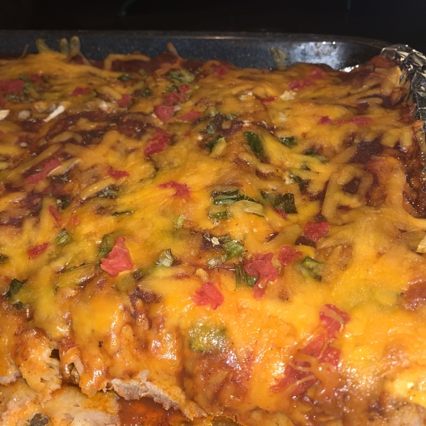 Easy Beef Enchiladas