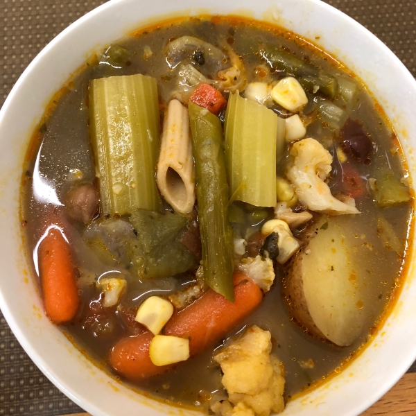 Vegetable-Loaded Potato Stew