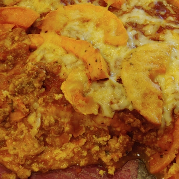 Butternut Squash and Beef Lasagna