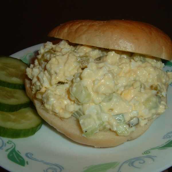 Cucumbers And Egg Salad