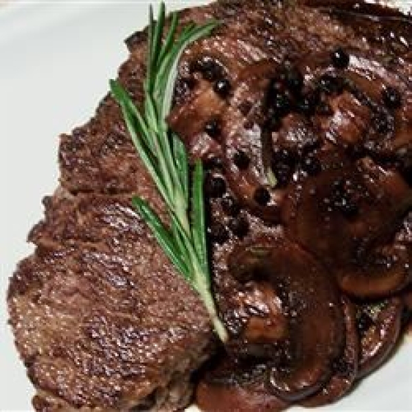 Merlot-Peppercorn Steak Sauce