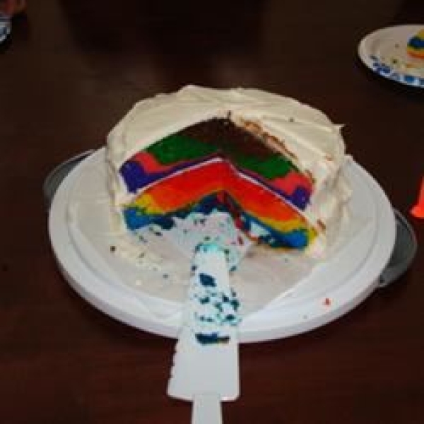 Yummy Rainbow Cake