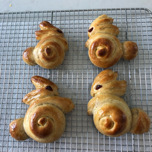 Easter Bunny Easter Bread