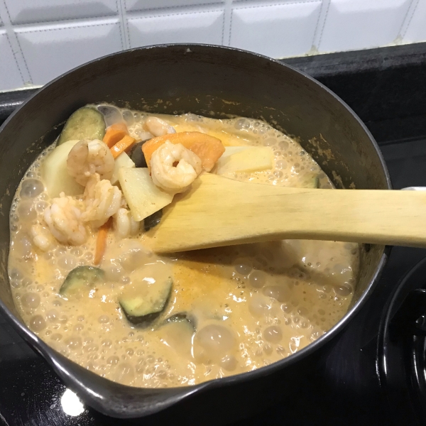 Shrimp Red Thai Curry