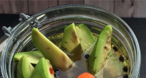 Addictive Spicy Dill Avocado Pickles