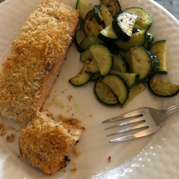 Panko Parmesan Salmon