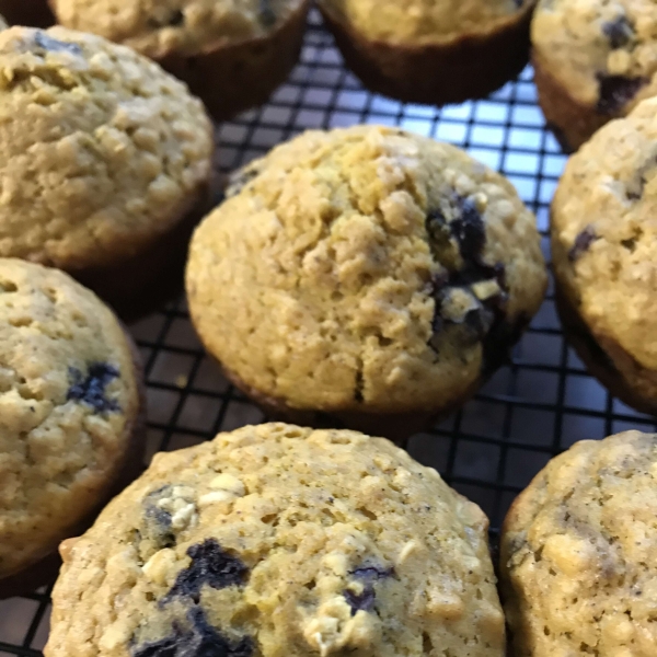 Blueberry Pumpkin Muffins