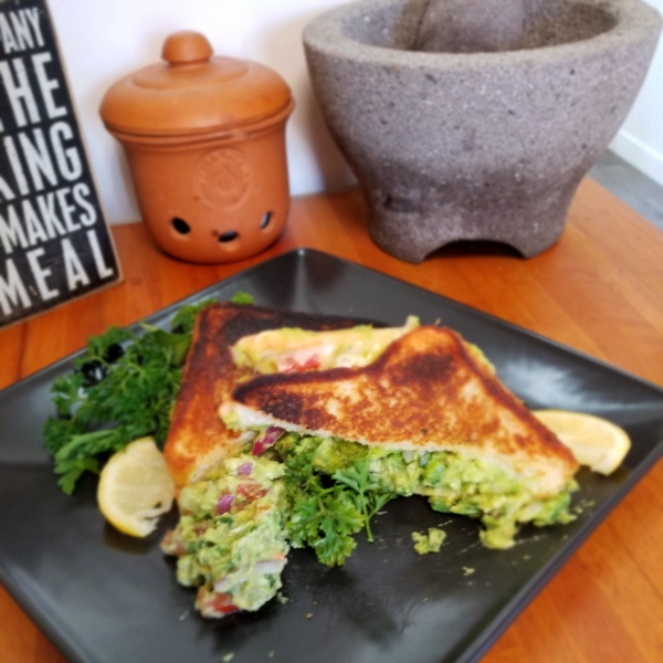 Texas Toast Guacamole Grilled Cheese Sandwich
