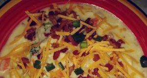 Loaded Chicken Potato Soup