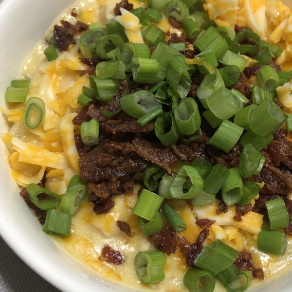 Loaded Chicken Potato Soup