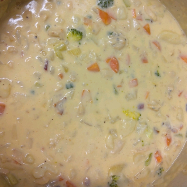 Loaded Chicken Potato Soup