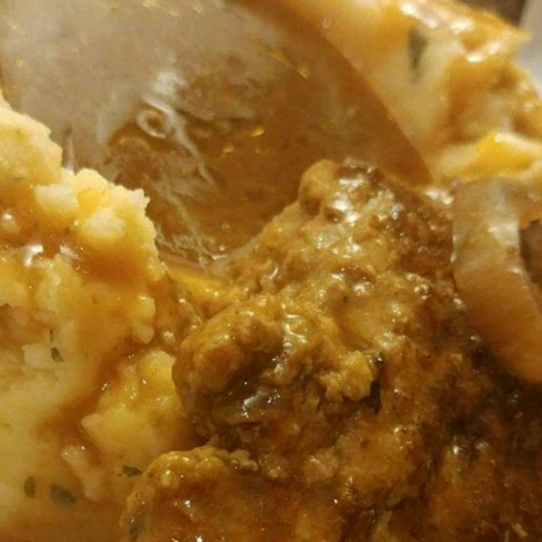 Salisbury Steak Slow Cooker-Style