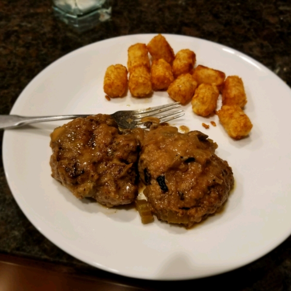 Salisbury Steak Slow Cooker-Style