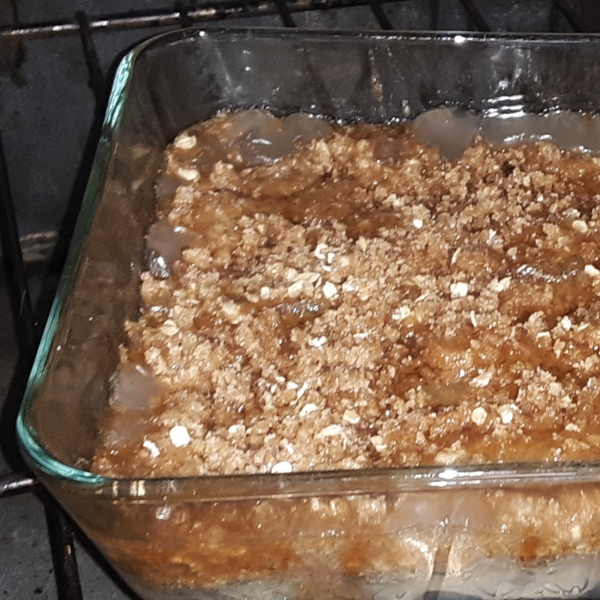 Easy Apple Crisp with Pie Filling